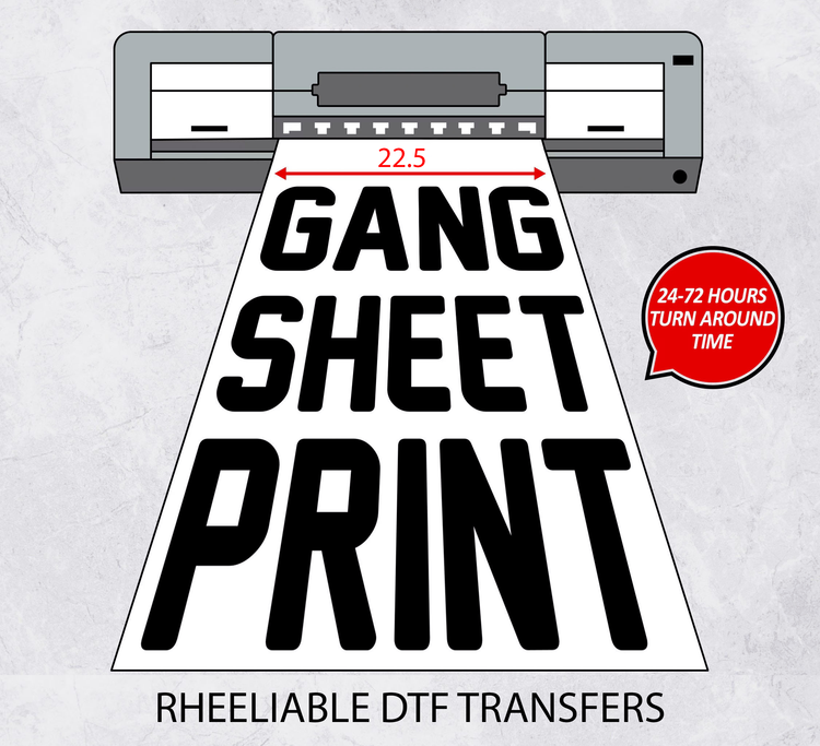 DTF TRANSFERS / GANG SHEET