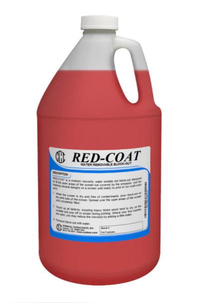 RED-COAT WATER REMOVABLE BLOCKOUT